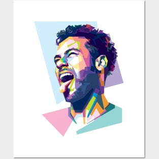 Neymar jr in WPAP Posters and Art